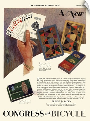 Congress and Bicycle Playing Cards