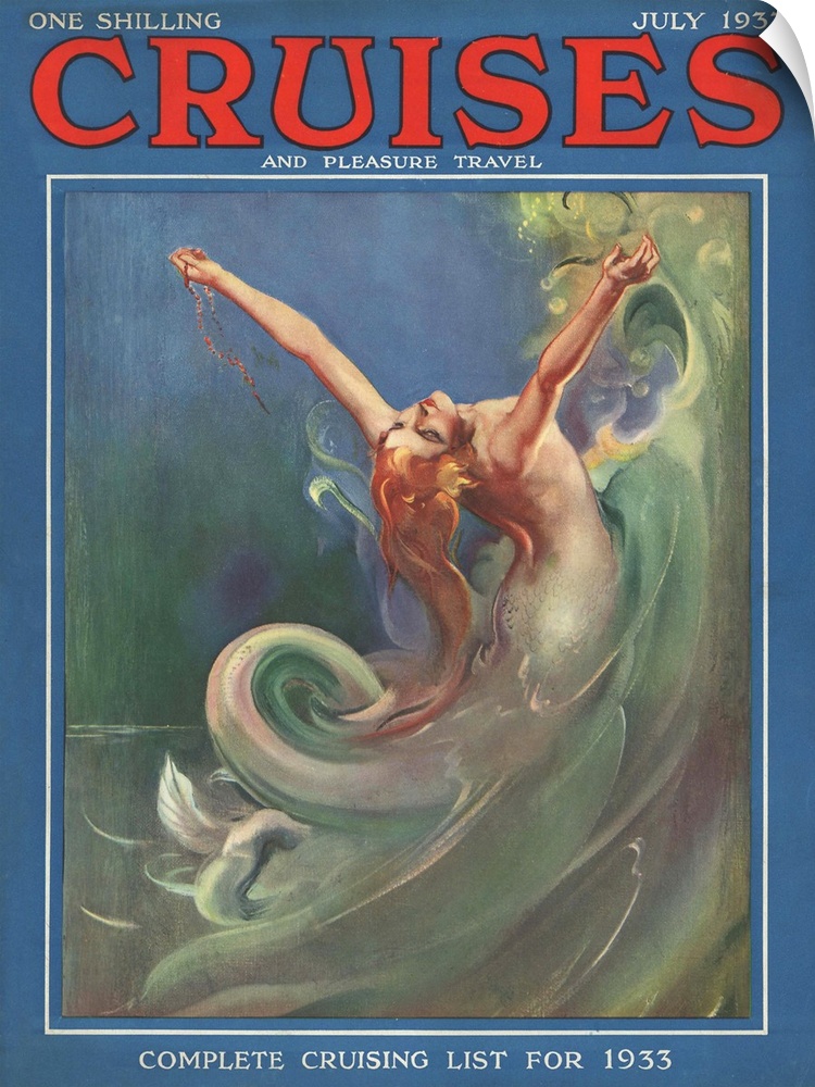 Cruises.1930s.UK. .mermaids magazines nautical...
