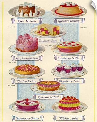 Food Magazine, Desserts