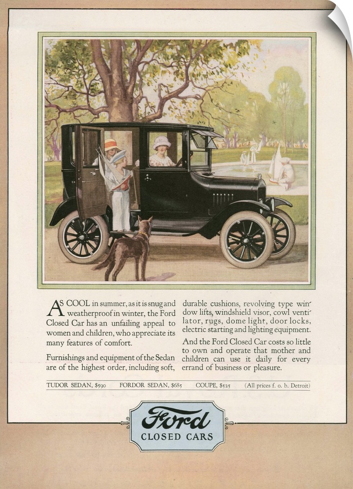 Ford.1924.1920s.USA.cc cars dogs ...