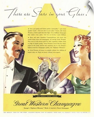 Great Western Champagne Advertisement