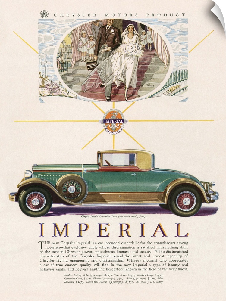 Imperial Automobile Advertisement