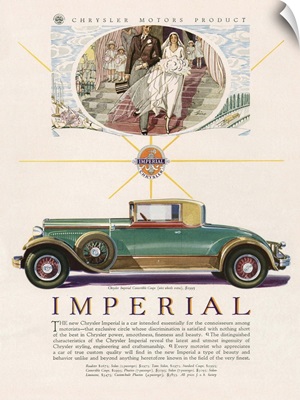 Imperial Automobile Advertisement