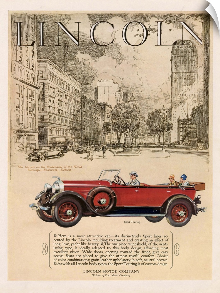 Lincoln.1927.1920s.USA.cc cars ...
