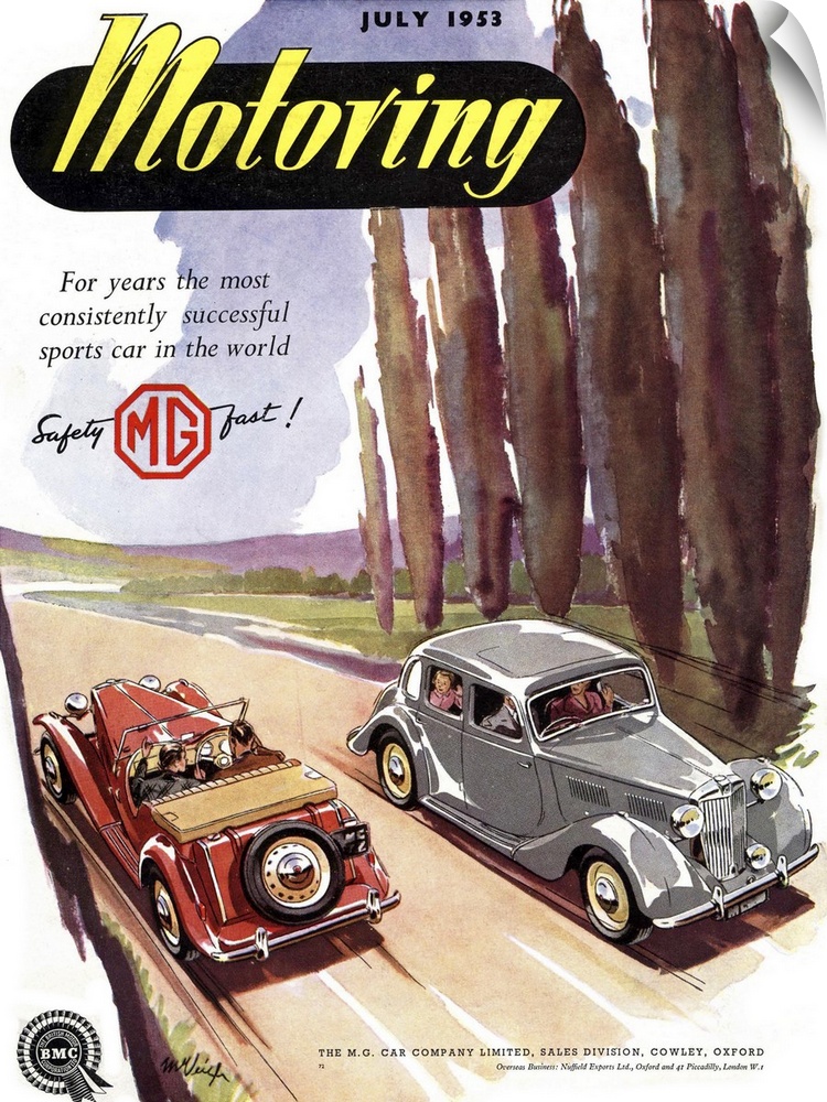 .1950s.UK.cars mg convertibles...