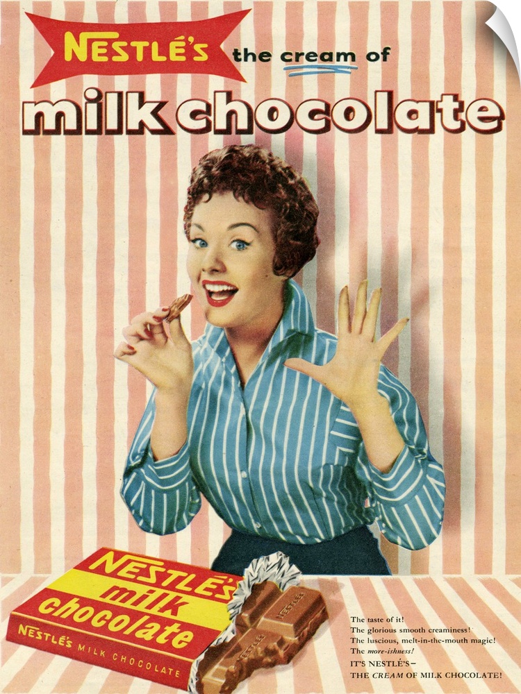 1950s UK Nestle's Magazine Advert