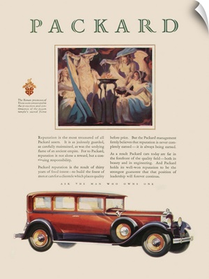 Packard Automobile Advertisement
