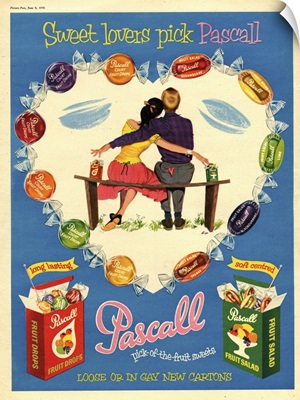 Pascall Fruit Salad Soft Centres And Fruit Drops
