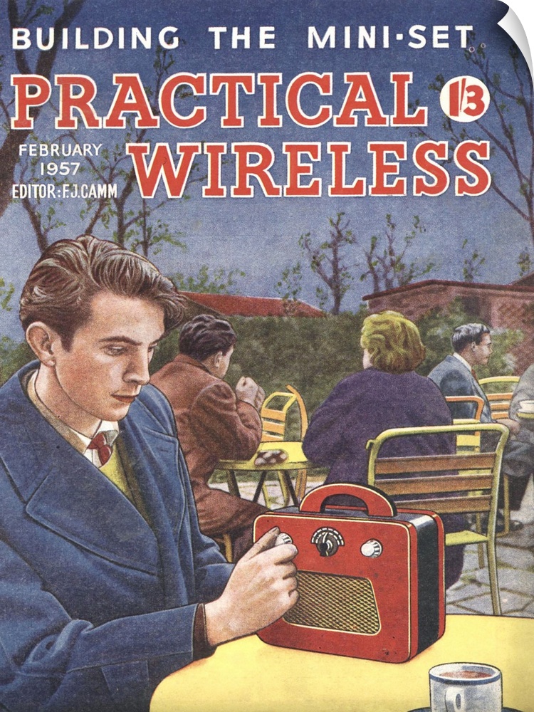 Practical Wireless.1950s.UK.radios diy magazines do it yourself...