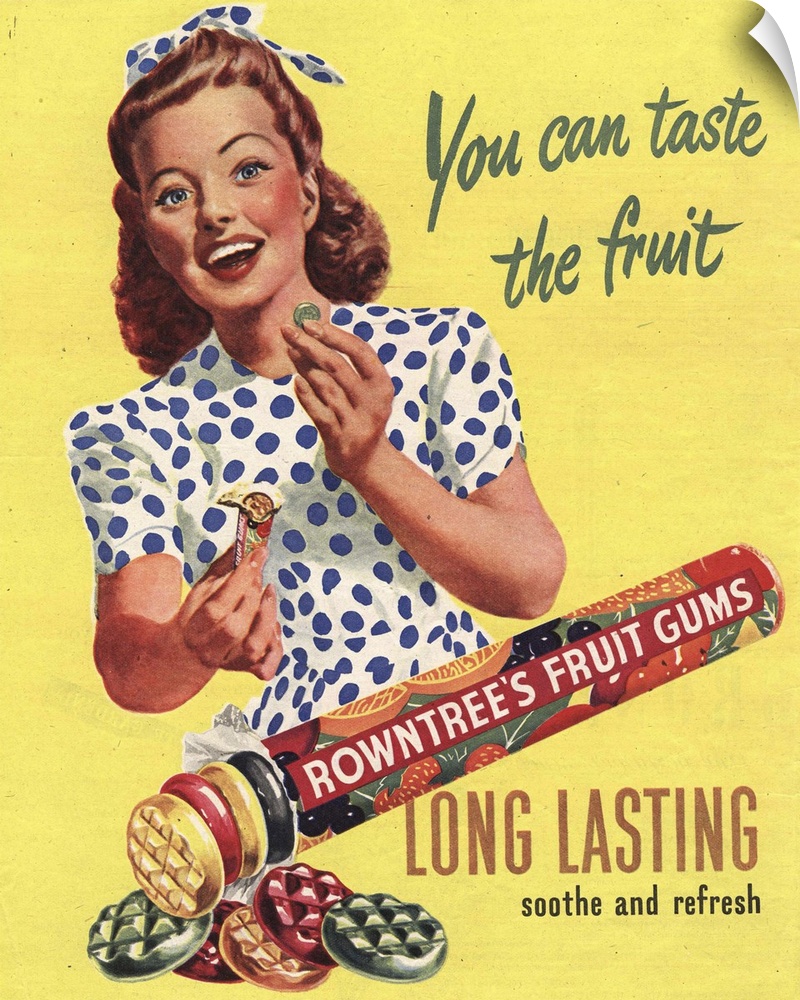 Rowntree..s.1950s.UK.fruit gums sweets...