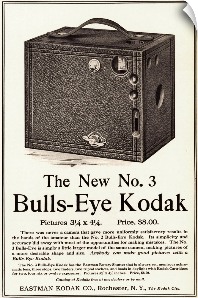 USA Kodak Magazine Advert