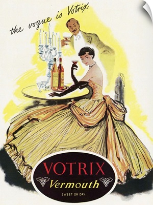 Votrix Vermouth Advertisement