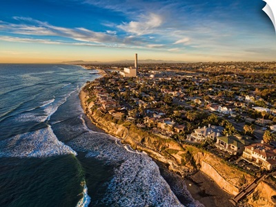 Carlsbad Shores and the power plant