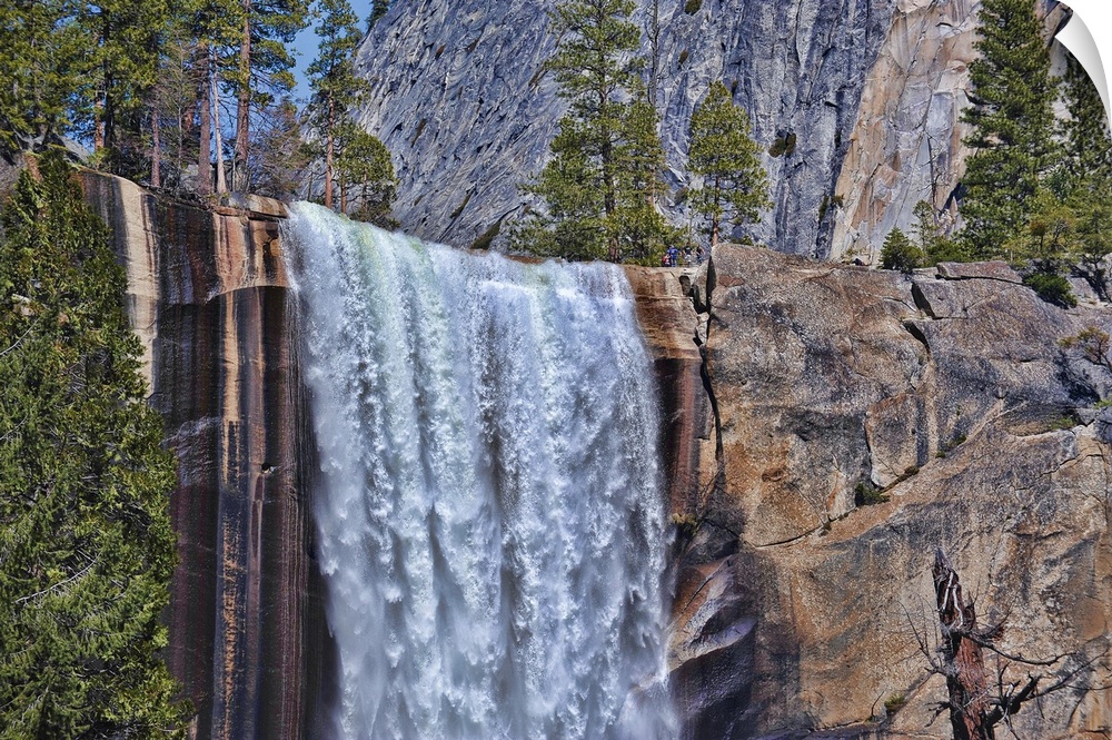 The power or Vernal Falls, Yosemite National Park, California, USA.