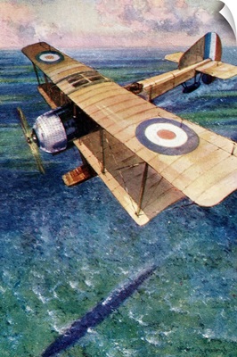 A Seaplane Of The England's Royal Naval Air Service, WWI