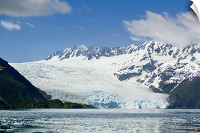 Aialik Glacier meets Aialik Bay within the Kenai Fjords National Park Southcentral