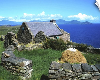 Ballinskelligs, Iveragh Peninsula, County Kerry, Ireland; Historic Stone Farmstead