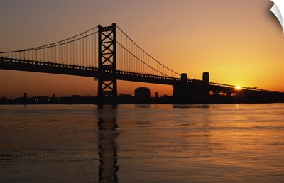 Benjamin Franklin Bridge; Philadelphia, Pennsylvania, USA
