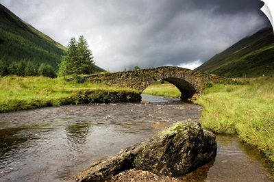 Bridge Over River, Scotland