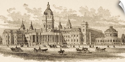 City Hall In San Francisco, California In 1870s