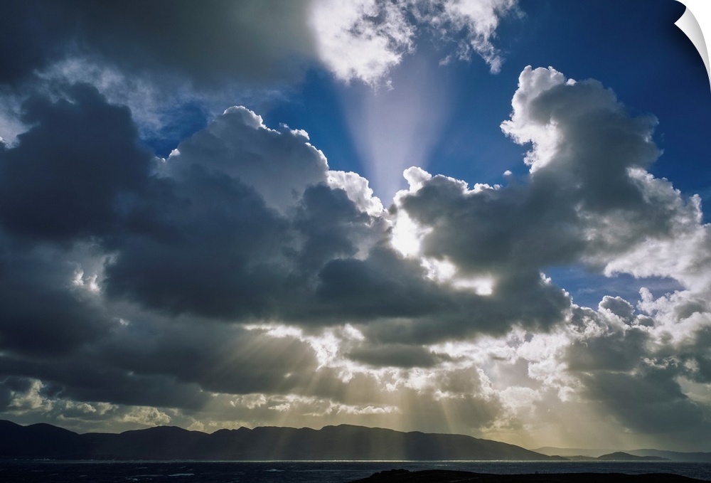 Clouds, Malan head from Fanad, Co Donegal, Ireland.