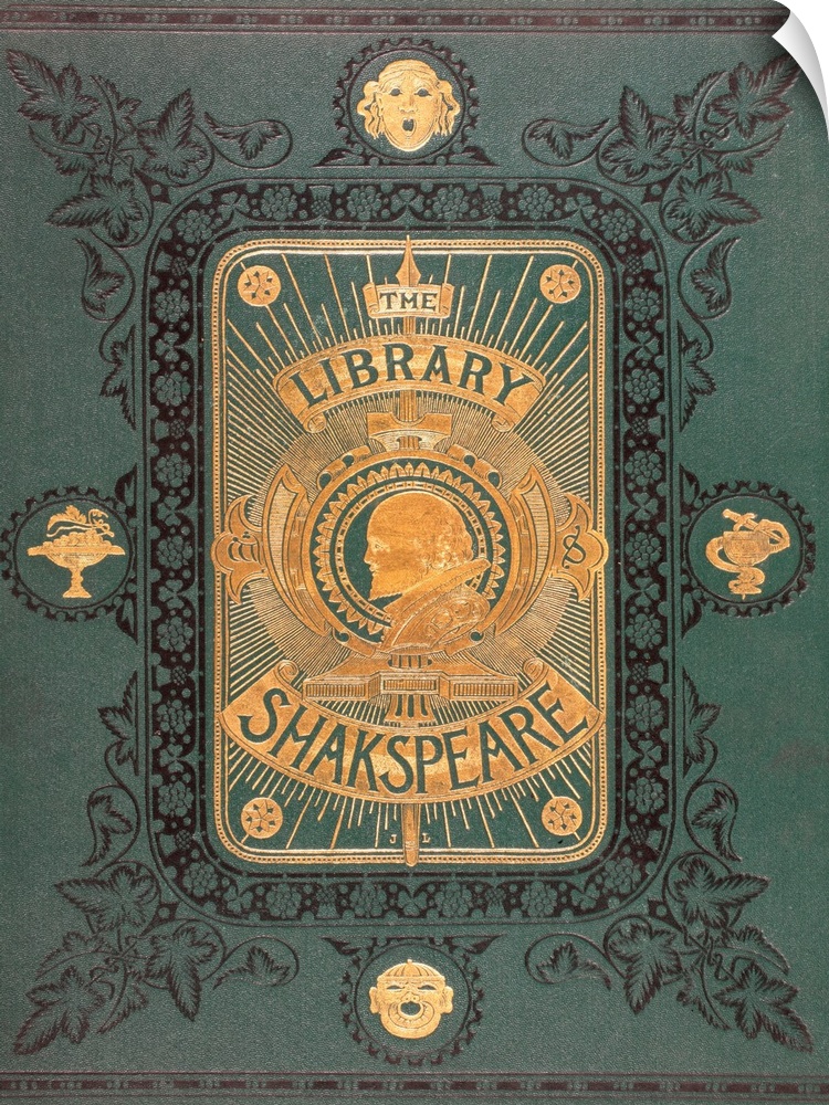 Cover From The Illustrated Library Shakspeare, Published London 1890.