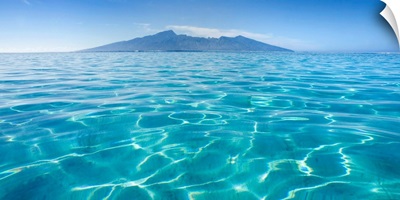 French Polynesia, Tahiti, Moorea, Beauitful Seascape Of Moorea