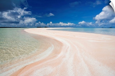 French Polynesia, Tahiti, Rangiroa, Pink Sands Beach