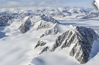 Glaciers And Mountains Of Kluane National Park And Reserve, Yukon, Canada