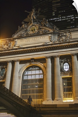 Grand Central Terminal At Night, New York City, New York