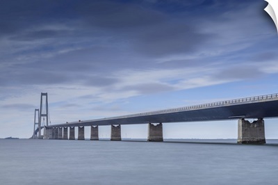 Great Belt Bridge Between Fyn And Zealand, Denmark