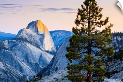 Half Dome seen from Olmsted Point, Yosemite National Park, California