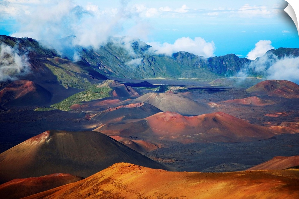 Hawaii, Maui, Haleakala National Park, Haleakala Crater