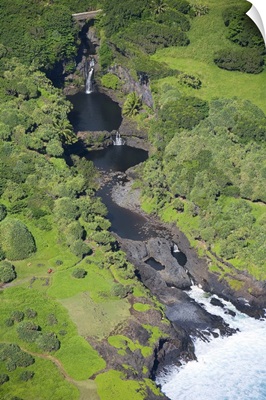 Hawaii, Maui, Haleakala National Park, Seven Sacred Pools