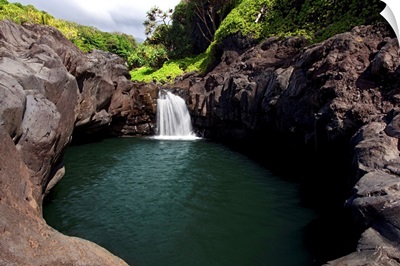 Hawaii, Maui, Kipahulu, one of the seven sacred pools