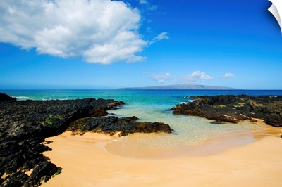 Hawaii Maui, Makena, Maui Wai Or Secret Beach