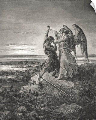 Jacob Wrestling With The Angel
