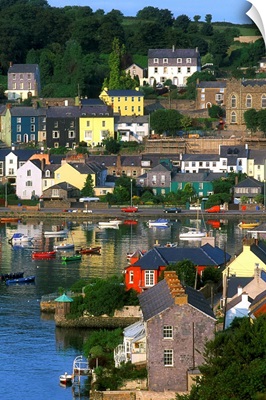 Kinsale, County Cork, Ireland, Boats And Buildings In Kinsale
