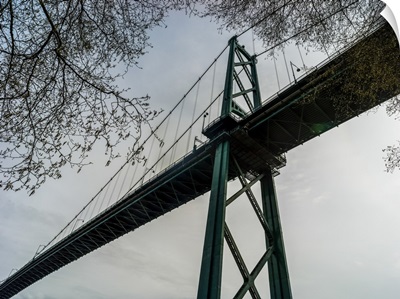 Lions Gate Bridge, Stanley Park, Vancouver, British Columbia, Canada