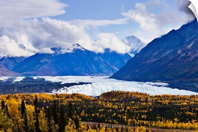 Matanuska Glacier Along Glenn Highway, Alaska