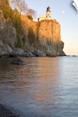Minnesota, Split Rock Lighthouse On The North Shores Of Lake Superior