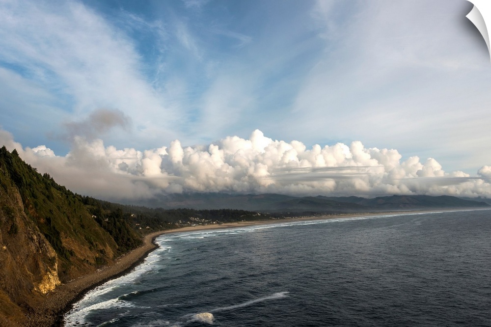 Neahkahnie Beach has room to roam on the Oregon Coast. Oregon, United States of America.