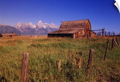 Old Barn, Grand Teton National Park, Wyoming, USA