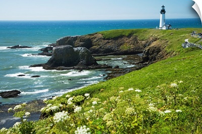 Oregon, Central Coast, Yaquina Head Historic Lighthouse And Natural Wilderness Area