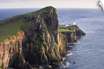 Overview Of Basalt Sea Cliffs, Neist Point, Isle Of Skye, Scotland