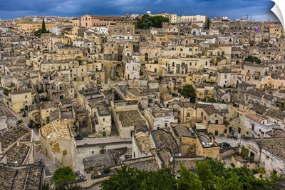 Overview Of Matera, Basilicata, Italy