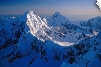 Peak Next To Mt. Fairweather Southeast Alaska, Glacier Bay National Monument