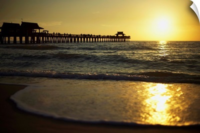 Pier At Sunset, Naples, Florida