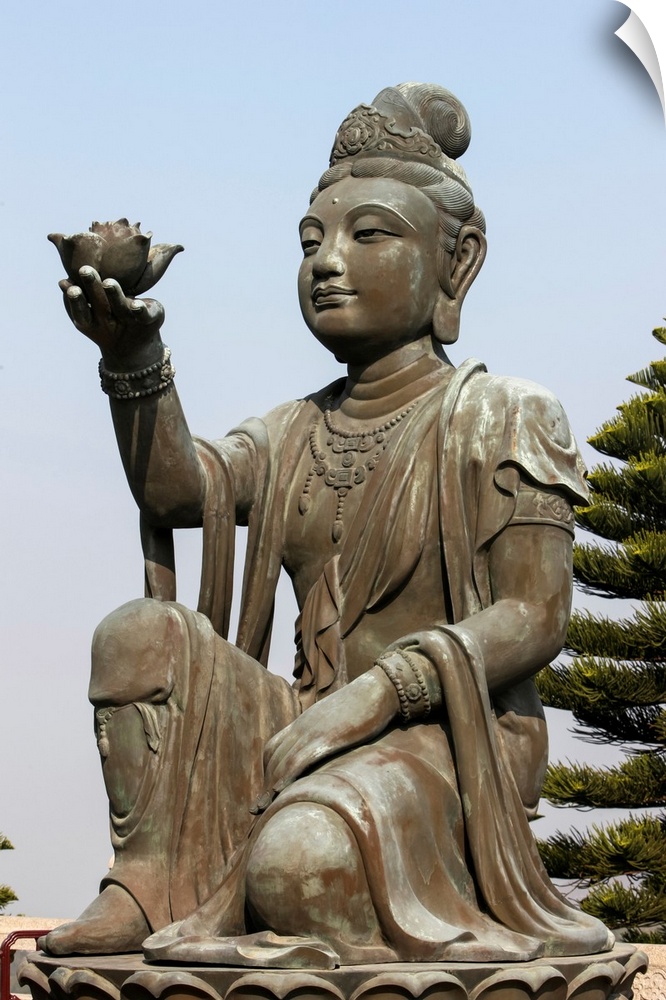 Po Lin Monastery. Bodhisattva.
