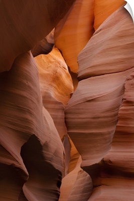 Red Rock Formations, Antelope Canyon, Arizona, Usa